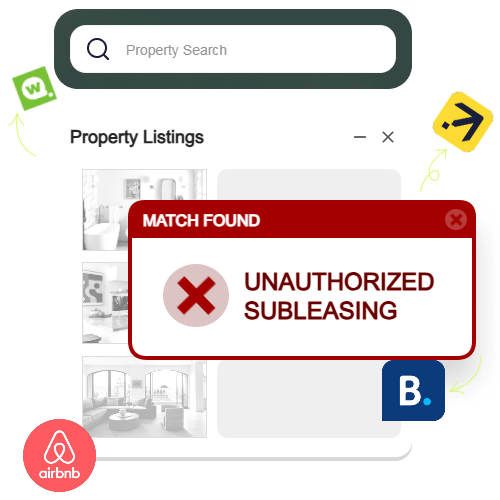 Property monitoring illustration